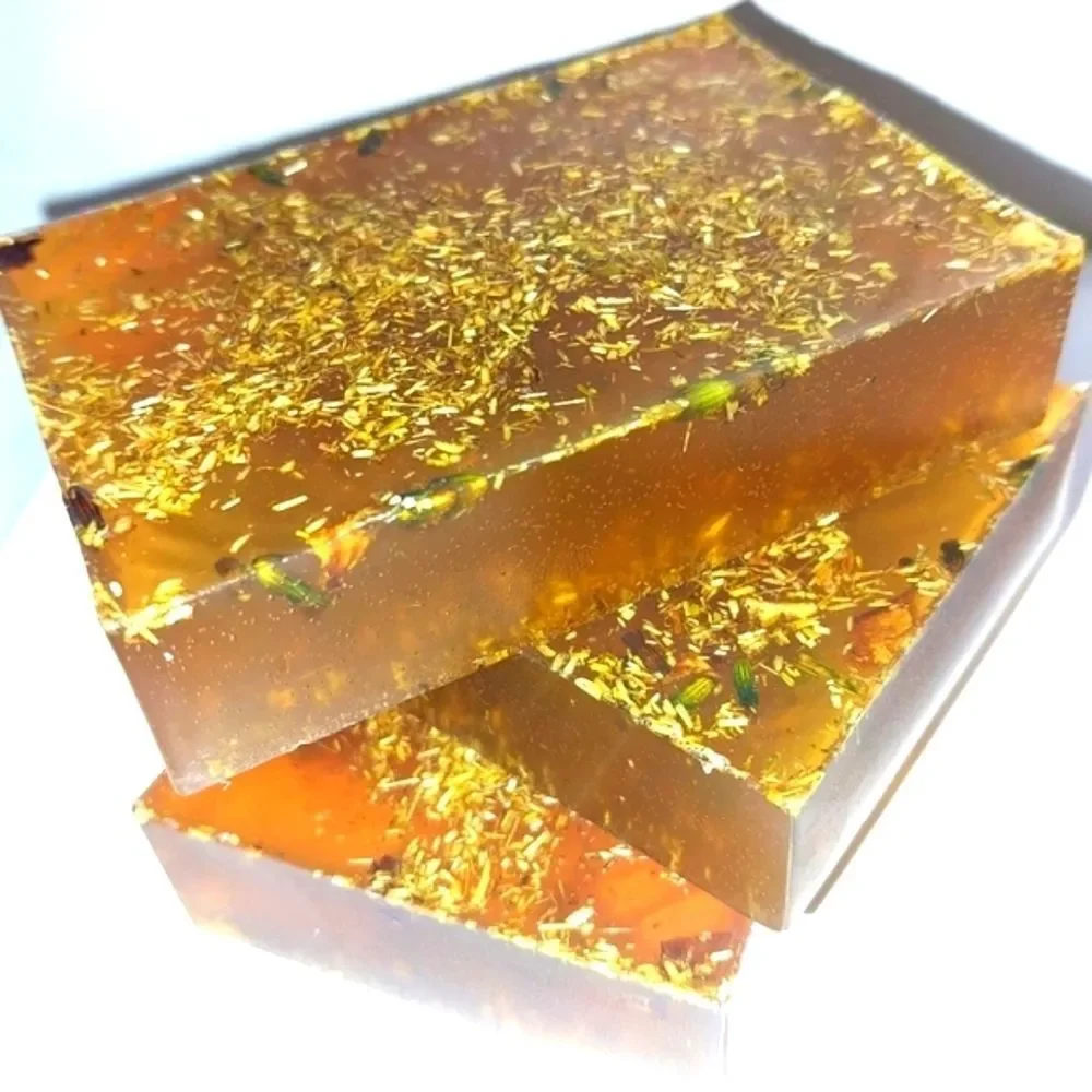 Hand crafted honey herbal chamomile soap bar